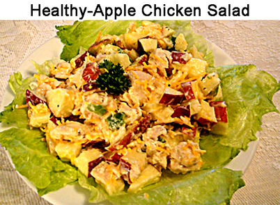 Healthy-Apple Chicken Salad