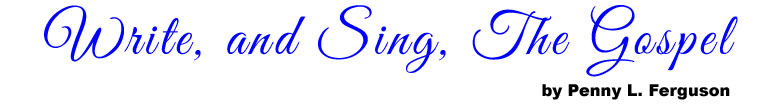 Write and Sing, The Gospel Logo